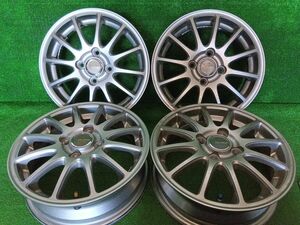 BRIDGESTONE ECOFORME 14x4.5 4穴 PCD100 ホイールのみ ② 売切!!