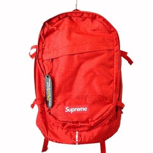 ★ 19SS Supreme シュプリーム Backpack バックパック リュック box logo ボックスロゴ レッド赤(未使用)GSM