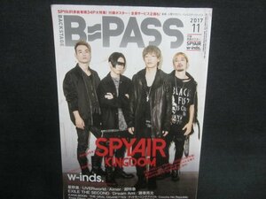 B=PASS 2017.11 SPYAIR　付録無・シミ日焼け強/CAO