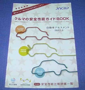 ■車の安全性能ガイドBOOK　様々な試験評価　車種別