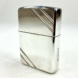 1円〜 【Zippo】ジッポー LIMITED EDITION NO.0012 Heavy Wall Armor Case アーマーケース ダイアゴナルライン 2004年製 喫煙具中古 現状品