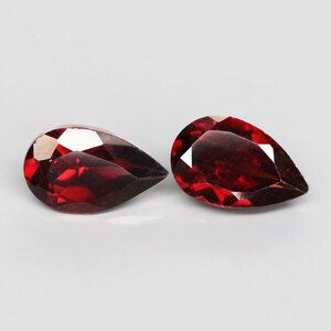 【天然スペサルタイト 2個組 1.84ct:2305】非加熱 ナミビア産 Natural Spessartite Garnet 満礬柘榴石 裸石 鉱物 宝石 jewelry Namibia