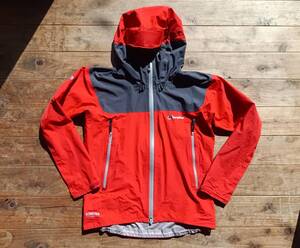 送料無料♪berghaus バーグハウス Velum Jacket GORE-TEX シェルジャケット size S メンズ レインウェア ゴアテックス アウトドア登山