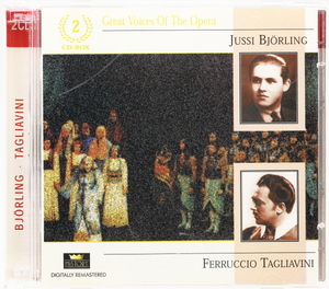 2CD　Great Voices Of The Opera／Jussi Bjorling、Ferruccio Tagliavini　ユッシ・ビョルリング、フェルッチョ・タリアヴィーニ