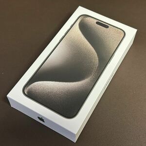 iPhone15 Pro Max 256GB ナチュラルチタニウム MU6R3J/A Apple Store SIMフリー