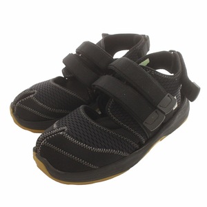 スイコック suicoke × グーピーメイド GOOPiMADE NINZAI TABI SANDALS タビ サンダル メッシュ US9 27cm 黒 ブラック GSK-09 メンズ