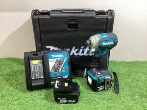 【中古動作品】マキタmakita♪14.4vコードレスインパクトドライバーセットTD160DRFX♪バッテリ2個付♪アクトツール富山店♪A