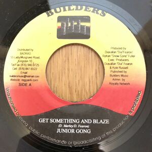 送料無料★レア 初期ダミアンマーリー!!★GET SOMETHING AND BLAZE/JUNIOR GONG Gallop Riddim