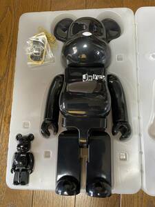 BE@RBRICK JWYED jewelry HIDE 100％ & 400％　ベアブリック　メディコムトイ MEDICOM TOY　新品 