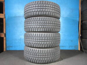 18インチ冬 2017年製 ダンロップ ウインターマックス DUNLOP WINTERMAXX WM02 225/45R18 91Q 4本 №1793D 室内保管 スタッドレス 冬タイヤ