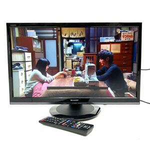 動作品 SHARP AQUOS 22型 液晶カラーテレビ 2T-C22AD 液晶TV シャープ アクオス 2019年製 alp川0516