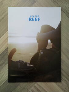 ★REEF リーフ広告/ 簡単！入れるだけ額装セット ポスター風デザイン A4サイズ 送料230円～