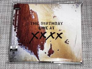 送料込み The Birthday / LIVE AT XXXX(完全生産限定盤)(SHM-CD) 即決