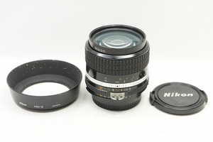 【適格請求書発行】Nikon ニコン Ai-S Nikkor 35mm F2 単焦点レンズ【アルプスカメラ】240427k