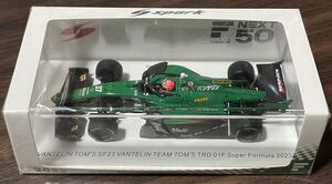 【新品】1/43 スパーク バンテリン チームトムス SF23 No.37 宮田莉朋 スーパーフォーミュラ 2023