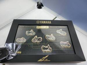 ヤマハ 90791-92340 50TH ANNIVERSARY ピンズセット 絶版品