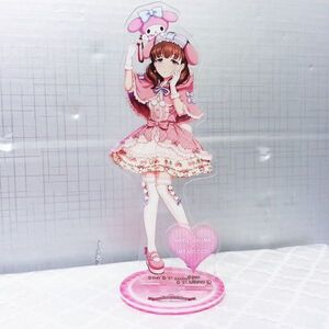 00761 【中古品】アイドルマスター シンデレラガールズ アクリルスタンド サンリオキャラクターズ 佐久間まゆ マイメロディ アクスタ