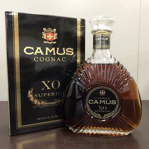 S101129(065)-406/SK3000 酒 CAMUS XO SUPERIOR COGNAC カミュ スペリオール コニャック ブランデー 40% 700ml 箱付き