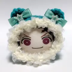 おまんじゅう 着ぐるみ ぬい服 青緑 ブルーグリーン エメラルドグリーン