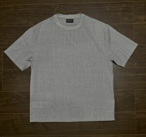 新品 未使用 アルマーニ Tシャツ グレー ARMANI シャツ