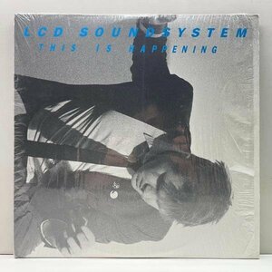 シュリンク良好!! 2LP ゲートフォールド仕様 USオリジナル LCD SOUNDSYSTEM This Is Happening (DFA 2250-2) 3rdアルバム ダンスロック名作