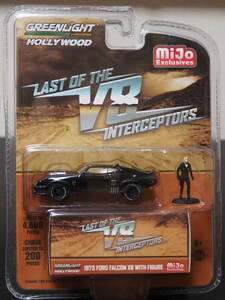 1973 FORD FALCON XB V8 INTERCEPTOR MAD MAX + フィギュア　付き インターセプター ミニカー マッドマックス 日本未発売 1/4600 限定 MFP