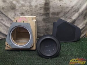 M_オデッセイ(RB1)Rockford Fosgate ロックフォードフォズゲート 10インチ サブウーファー P3D410 +スピーカーBOX【H36H】