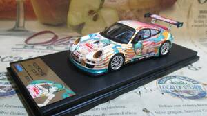 ★レア絶版*FUJIMI*1/43*Porsche 911 GT3R 初音ミク X GSR 2010≠BBR