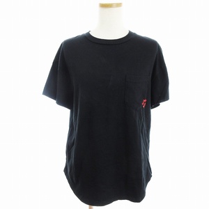 グラム glamb × NISSY コラボ Back print CS Tシャツ 半袖 バックプリント ブラック 黒 S ■SM1 レディース