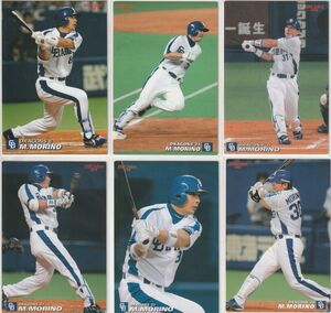 ●2005,07,08,09,11Calbee 【森野 将彦】BASEBALL CARD ６種 ：中日 R