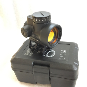 フルアルミ製 ロゴ オープンドットサイト 丸型 20mm タクティカル MRO Trijicon レプリカ T2 EoTech aimpoint 東京マルイ T1 ミニドット