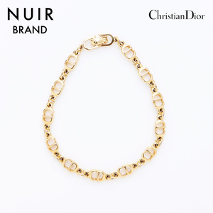 クリスチャンディオール Christian Dior ブレスレット CDチェーン ゴールド