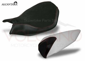 DUCATI PANIGALE 899 /1199 2012～2015年式用 VOLCANO イタリア高級本革使用 シートカバー SEAT COVER