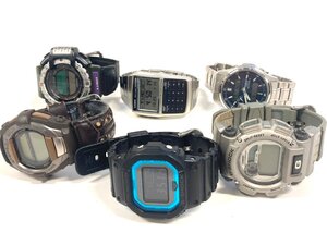 ★ BP ★ １円 CASIO カシオ G-SHOCK データバンク プロトレックなど メンズ 腕時計 6本セット まとめ ジャンク 【時計】【中古】