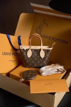 美品LOUIS VUITTON ネヴァーフルBB M46705 ハンドバッグ