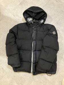 Supreme Stone Island Painted Camo Crinkle Down Jacket　M 美品