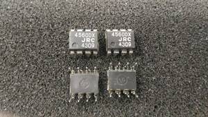 【〒無料】☆VINTAGE☆艶あり☆JRC 音響用OP-AMP NJM4560DX 2個セット