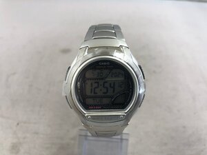 【CASIO　WAVE　CEPTOR】カシオ　ウエーブセプター　電波腕時計　WV-58RD-1AJF　チャコール×シルバー　SY02-GCK