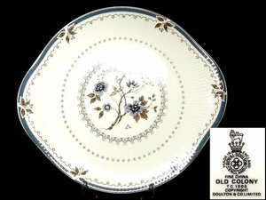 【侍】ROYAL DOULTON ロイヤルドルトン オールドコロニー 26.5㎝ BBプレート 20+346