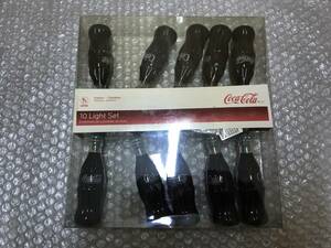 ☆新品☆ Coca Cola コカコーラ クリスマス 100V イルミネーション ランプ 電飾 アメリカ USA パーティーライト ボトル ライト コーラ