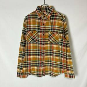 美品 日本製 正規品 SUGAR CANE SOFT TWILL CHECK L/S WORK SHIRT SC26712 シュガーケーン ソフト ツイル チェック ワークシャツ L