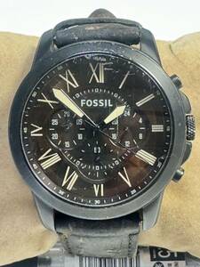 L306 メンズ腕時計 FOSSIL/フォッシル FS5088 111507 クロノグラフ ラウンド クォーツ