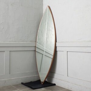 IZ76285N★定価12万 ポラダ SURF 1 ミラー porada サーフ MIRROR ウォールミラー 壁掛け モチーフ 鏡 姿見 アクタス ACTUS イタリア モダン