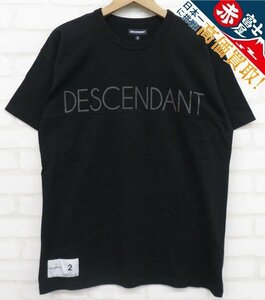 7T6925【クリックポスト対応】DESCENDANT 半袖Tシャツ ディセンダント