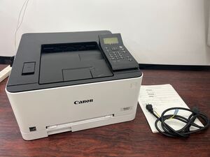 ◆11135) Canon/キャノン A4カラーレーザープリンター LBP612C 両面印刷対応 無線LAN搭載! 印字物かすれ　(戊0)