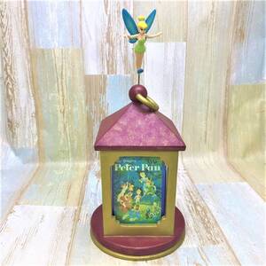 レア★ピーターパン Peter Pan ティンカーベル Tinker Bell ランタン型 フォトフレーム ミニポスターカード★ディズニー Disney TDL 置物