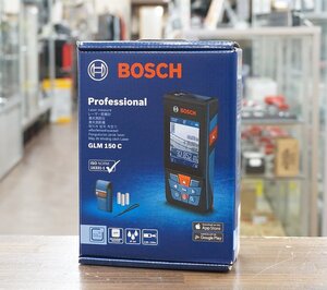 1円スタート!!新品 未開封品!! BOSCH ボッシュ レーザー距離計 GLM150C 測定範囲0.08～150.00m プロフェッショナル 距離測定器