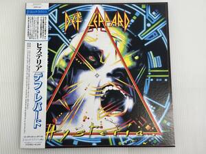 【LP/レコード/帯付】DEF LEPPARD　デフ・レパード　HYSTERIA　ヒステリア 25PP227