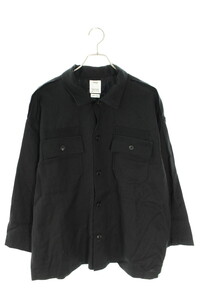 ビズビム 長袖シャツ CANAAN SHIRT L/S 0124105011024 サイズ:4 2ポケット長袖シャツ 中古 BS99