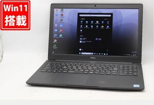 中古 フルHD 15.6型 DELL Latitude 3500 Windows11 八世代 i5-8265U 8GB NVMe式256GB-SSD カメラ 無線 Office付 中古パソコンWin11 税無